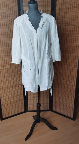 Gelco damenjacke weiß - gr.46,