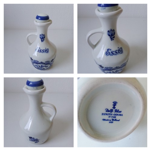 Delft blue essigflasche - blue, zenith