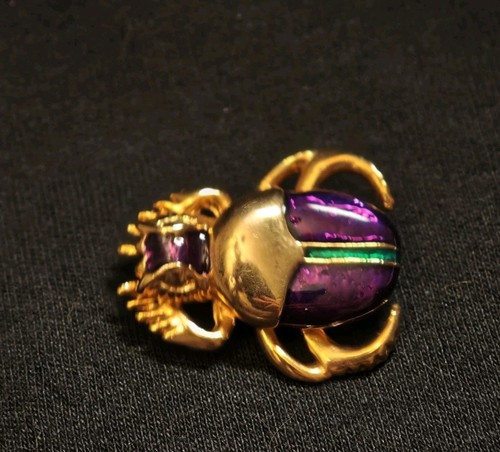 Alte brosche käfer - brosche, golden