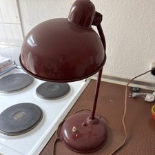 Alte Schreibtischlampe/Bürolampe/Werkstattlampe