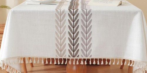 Rechteckige tischdecke stoff - rechteckige,