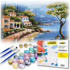 Malen nach Zahlen Bild mit