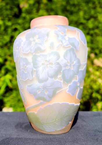 émile gallé kamee vase - Émile, *