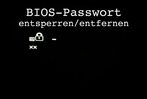 Bios passwort entfernen - entfernen,
