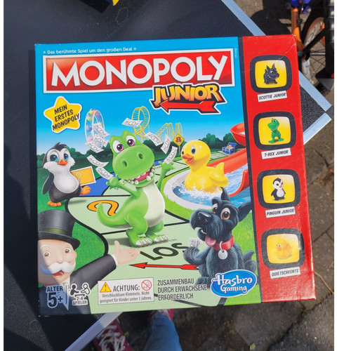 Hasbro gaming monopoly junior - monopoly,