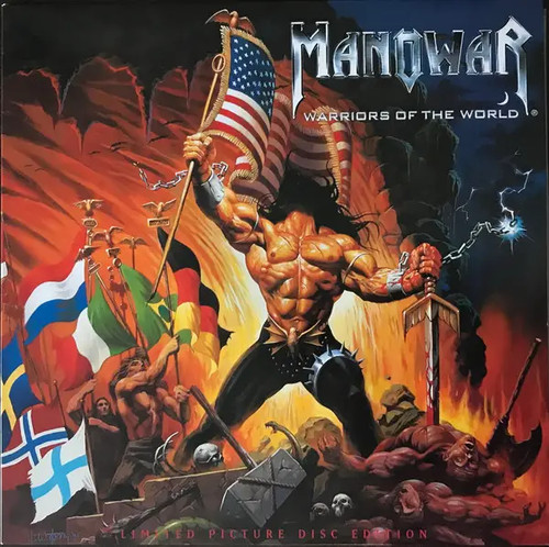 Picture disc manowar warriors - disc,
