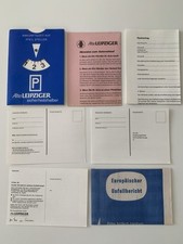 Oldtimer Parkscheibe v. 1978 m. 12h Einteilung Servicemappe Unfallbericht 
