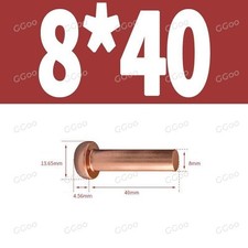 Kupfer Nieten Ø 1 2 3 4 5 6 8