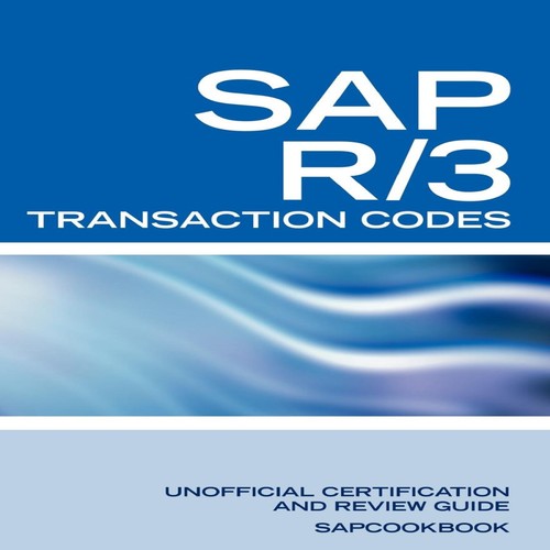 Sap transaction codes - sap,