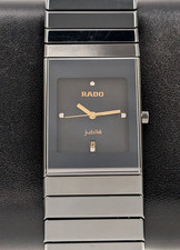 Rado Diastar 111.0348.3 Diamant Dial High-Tech Ceramics Uhr Armbanduhr #1241