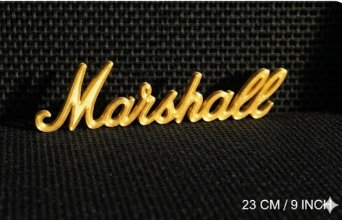 Marshall amp logo badge - logo,