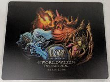 BLIZZARD WORLDWIDE INVITATIONAL PARIS 2008 Mauspad WOW Diablo Starcraft
