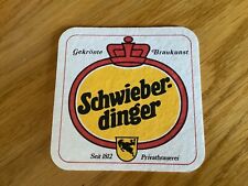 Bierdeckel / Gekrönte Braukunst Schwieberdinger „Lamm-Bräu“ / Schwieberdingen