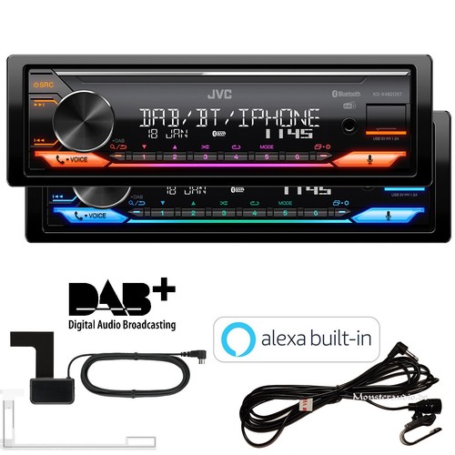 Jvc x482dbt dab - kd-x482dbt, dab+