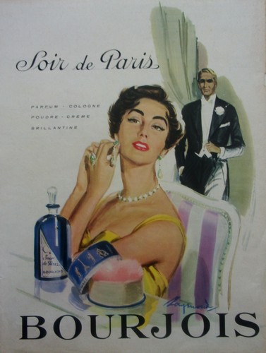 Reklame parfum bourjois soir - parfum,