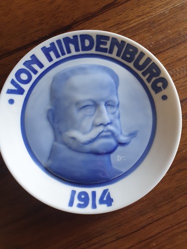 Teller hindenburg weltkrieg - teller, 1