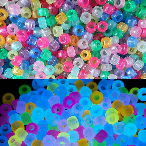 Pony beads 500 stück 6x9mm - beads,