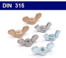 Flügelmuttern DIN 315
