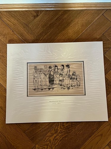 Heinrich zille lithographie - heinrich,