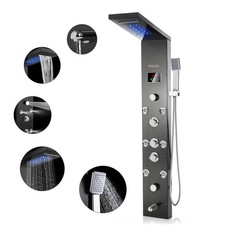 Duschpaneel 136 cm mit 5