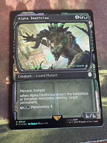 Surge foil showcase alpha - 1x,