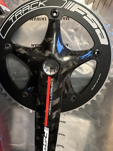 Fsa carbon track 167 5mm - carbon, 167,5mm