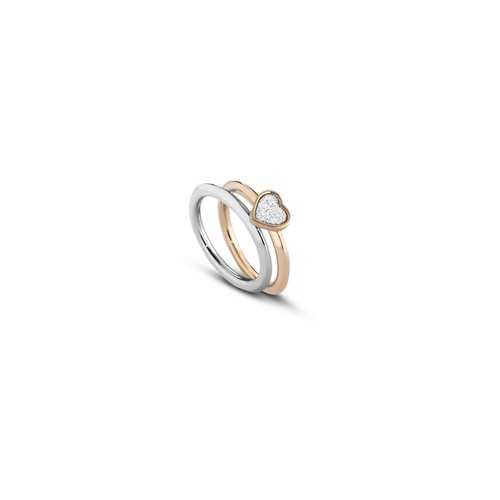 Ops object ring glitzer herz - ops,