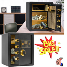 Safe Tresor Möbeltresor Schranktresor mit digital Tastatur Schlüssel Alarmsystem