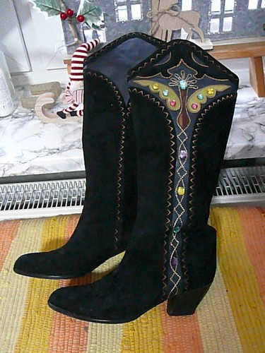 Trachten stiefel leder - trachten-stiefel,