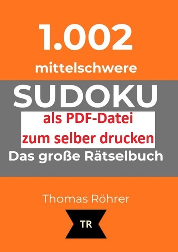 002er sudoku mittelschwer - 1.002er,