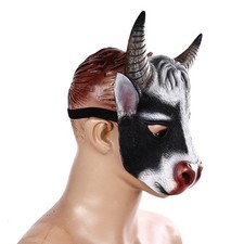 Neuheit Kuh Maske Tier Deko