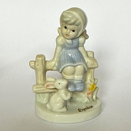 Egeskov porzellan figur - porzellan,