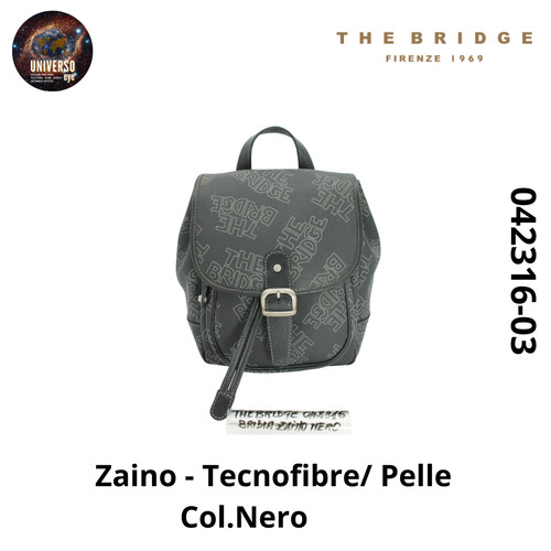 Rucksack technofibre leder - -, technofibre/leder