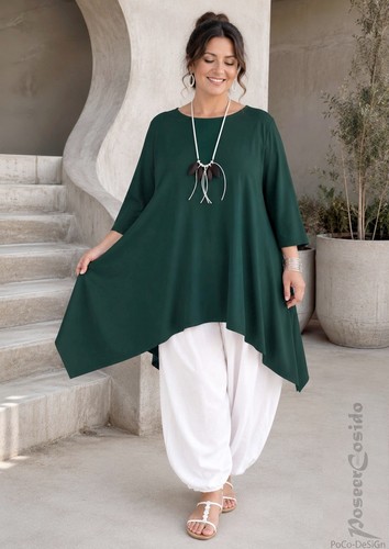 Lagenlook tunika long shirt - lagenlook, long-shirt
