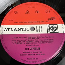 Led Zeppelin - IV / 4 Vinyl