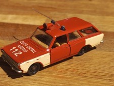 FORD 17M TURNIER FEUERWEHR ROT VON SIKU V342 MADE IN GERMANY VON 1974