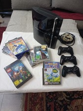 Sony PlayStation 3 CECHC04 (60GB, abwärtskompatibel) + 3 Controller + 12 Spiele