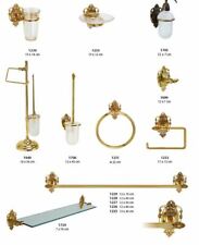 Messing Barock Klassisch Bad Accessoires vergoldet Badset Seifenspender