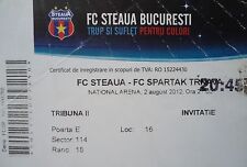 TICKET UEFA EL 2012/13 Steaua Bukarest - Spartak Trnava