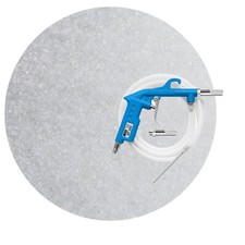 Schicker Mineral Sandstrahlset Glasgranulat Strahlmittel 25 kg Strahlpistole