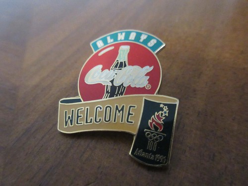 Pin atlanta 1996 coca cola - atlanta,