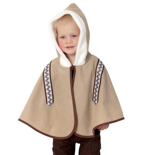 Kinderkostüm cape eskimo - kinderkostüm,
