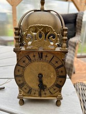 Antike Laternenuhr Smiths  Bronze- Messing  England 1920 funktioniert Verzierung