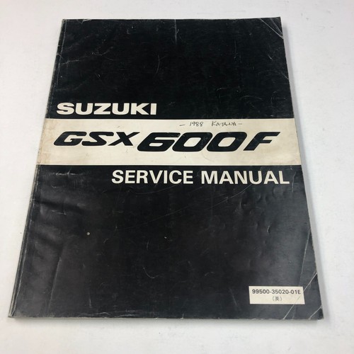 Suzuki katana gsx600f service - suzuki,