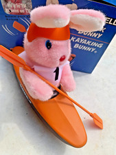 Duracell Hase Kajak  - Werbefigur mit OVP  FUNKTIONIERT incl. Batterie