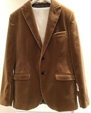 Wormland. Einreiher Herren Anzug Sakko Baumwolle Braun Gr.50, NEU!