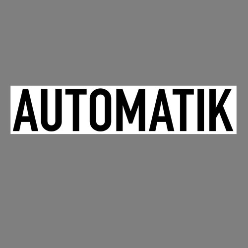 Aufkleber automatik 20cm - aufkleber,
