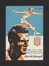 Lindt Sprungli Hürden 110m, USA Waldstädte, Gold Olympia Berlin 1936