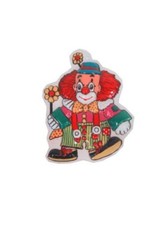 Wanddeko Clown Junge 16x13cm