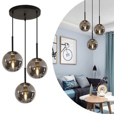 Glas Metall Pendelleuchte 3